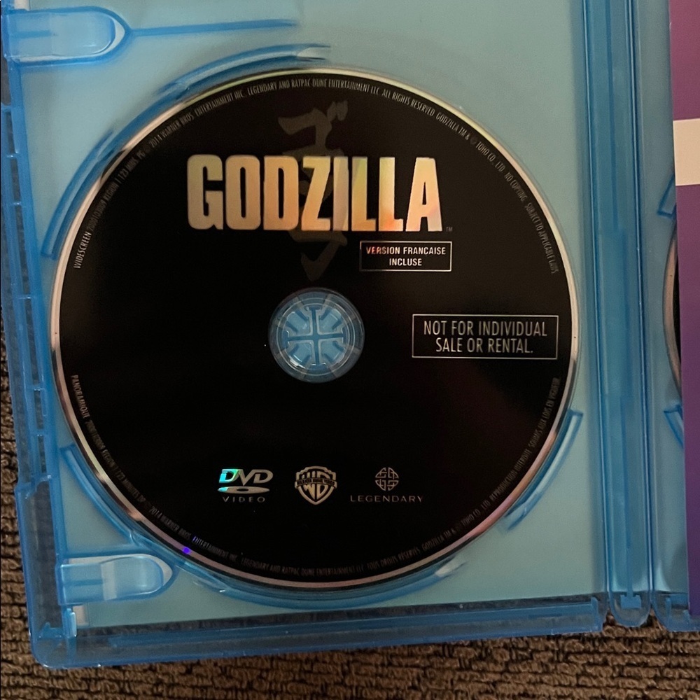 Godzilla 2014 Blu-ray + DVD 2-Disc Combo Pack Monster Movie - Picture 4 of 4